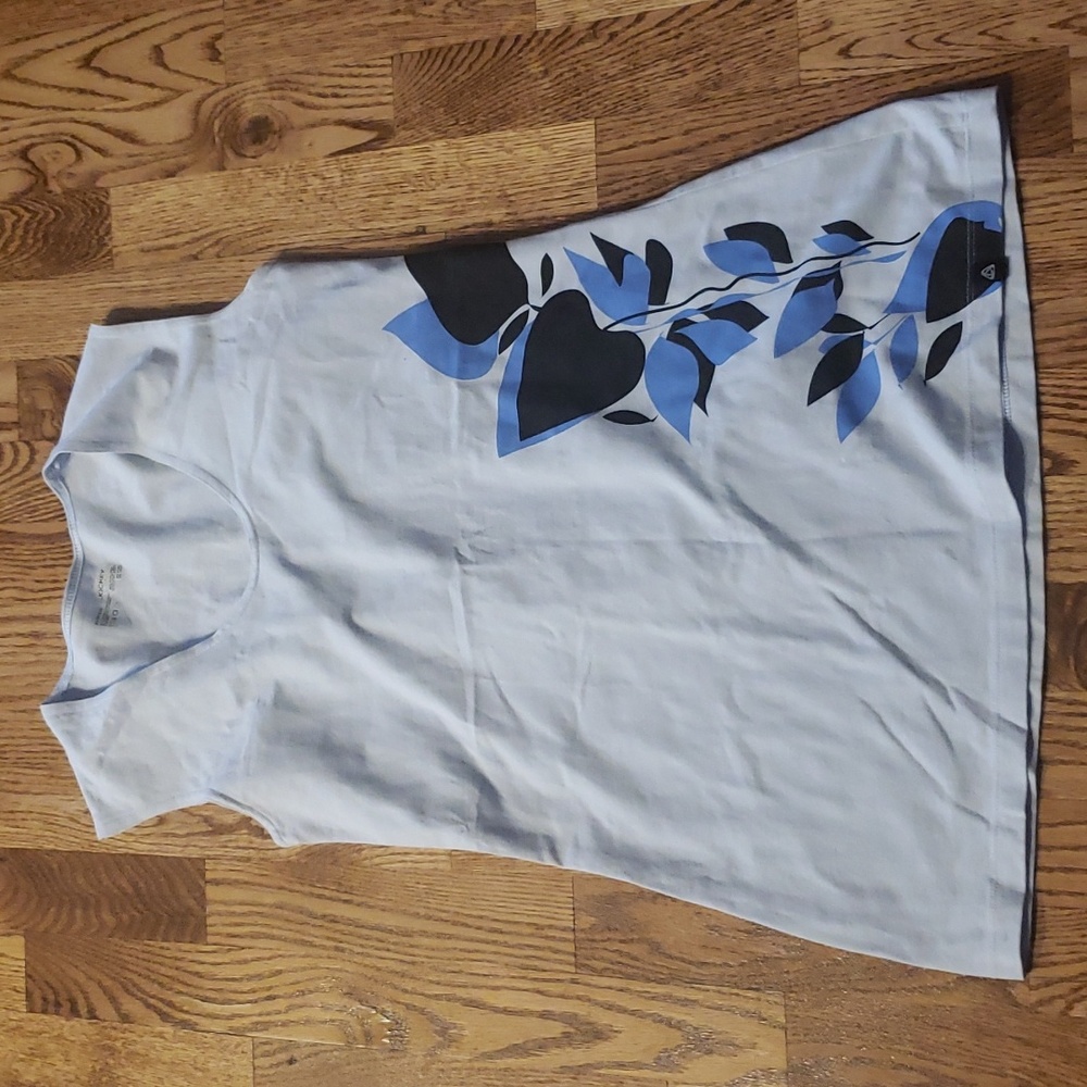 (XS) Jockey Person to Person Floral Design Minimalist Casual Cool Light Pastep